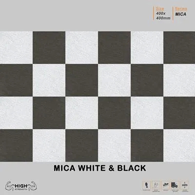 Mica White and Black