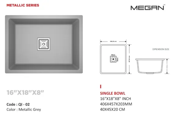 Metallic Grey