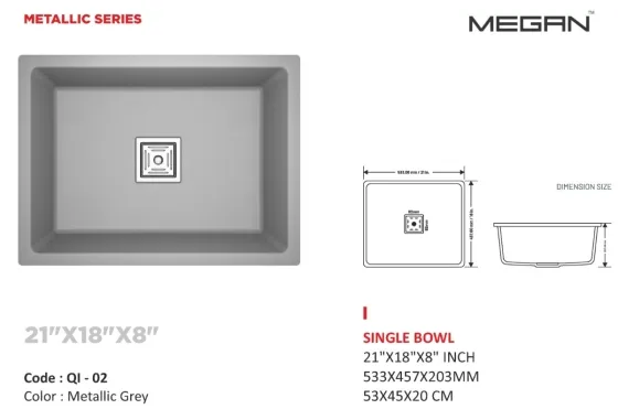 Metallic Grey