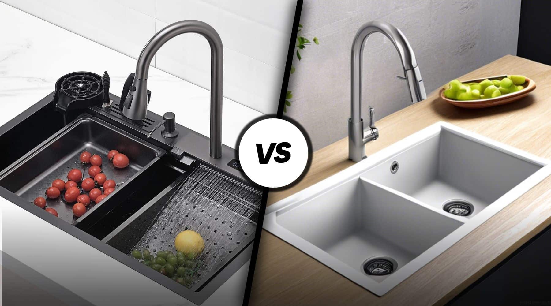Quartz Sink vs Granite Sink: Key Difference