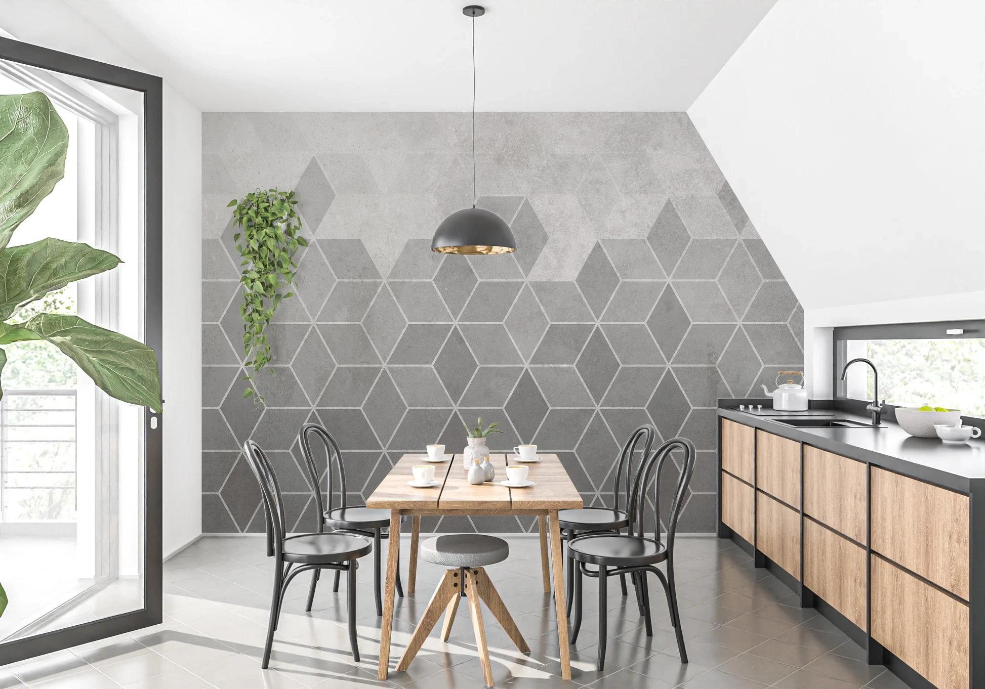 Hexagon Tiles application