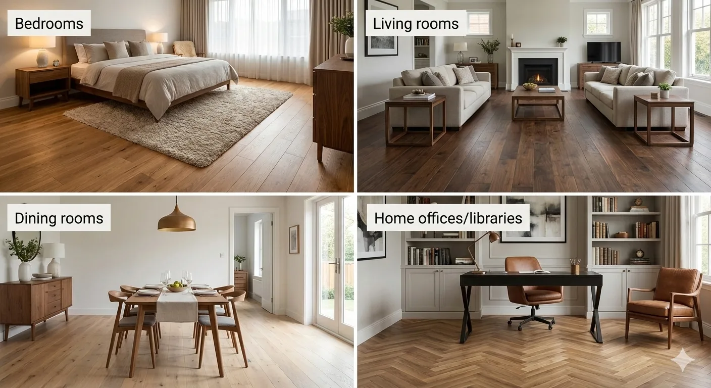 When to Choose wooden flooring