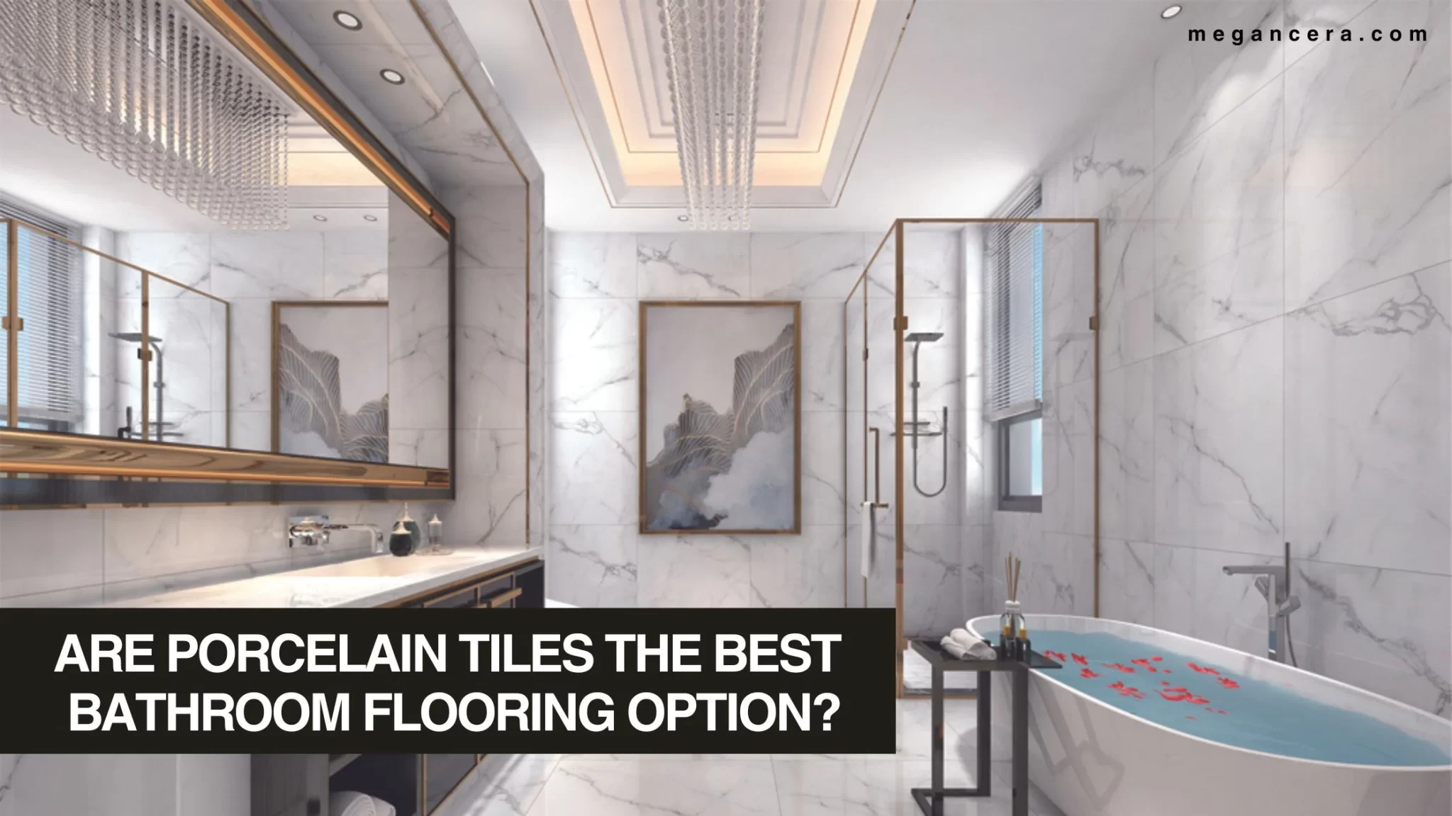 Are Porcelain Tiles the Best Bathroom Flooring Option?