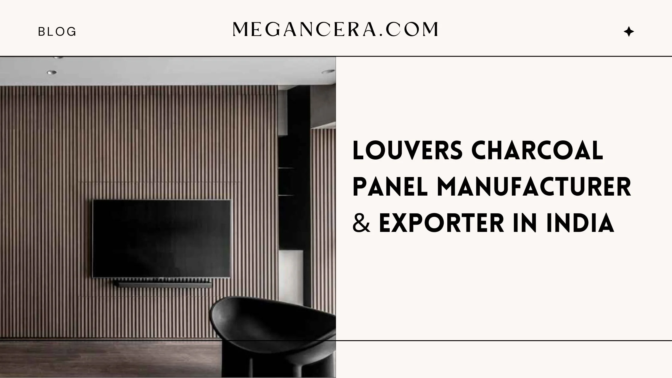 Louvers Charcoal Panel Manufacturer & Exporter in India