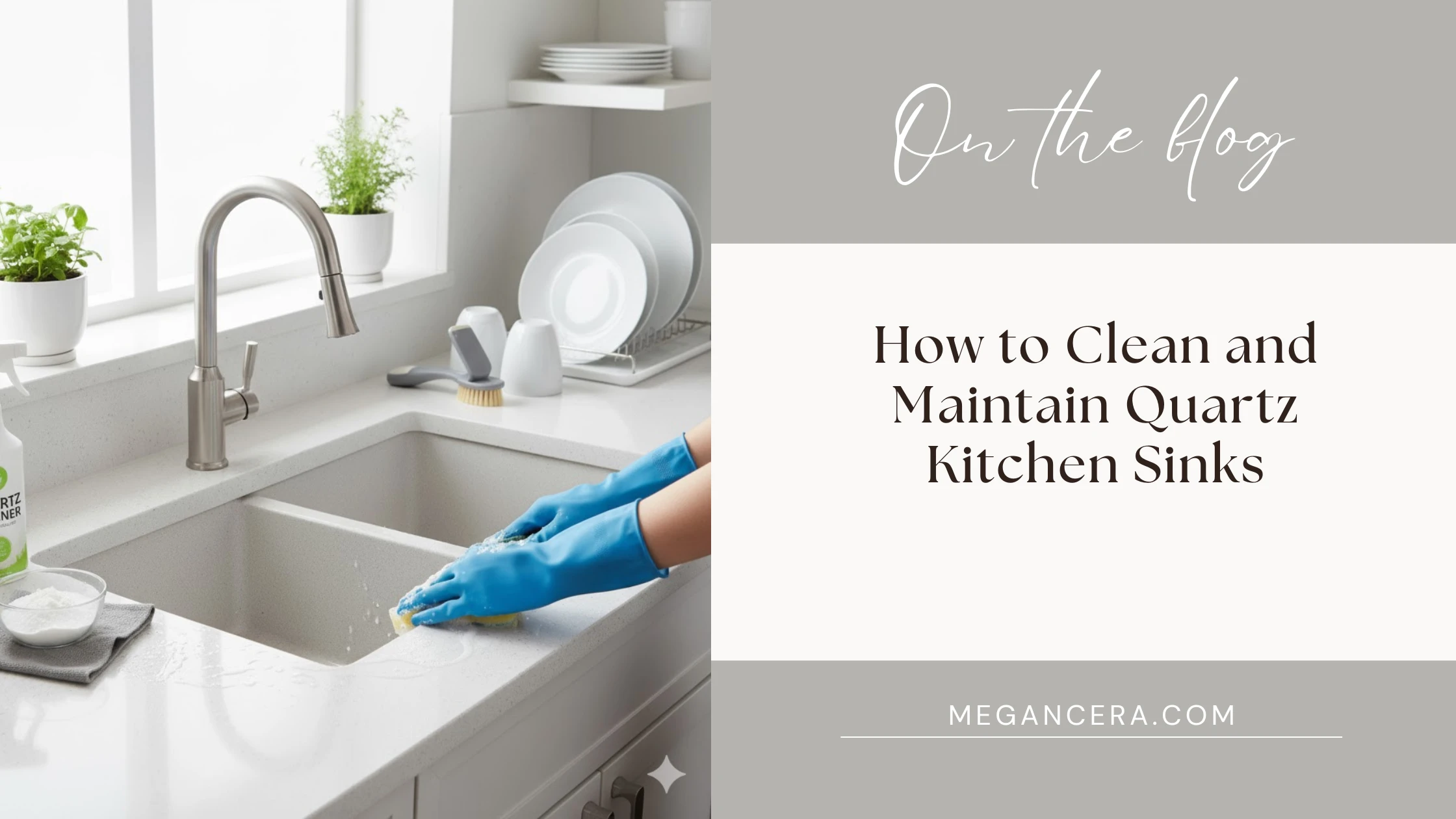 mineral oil polishing quartz kitchen sink